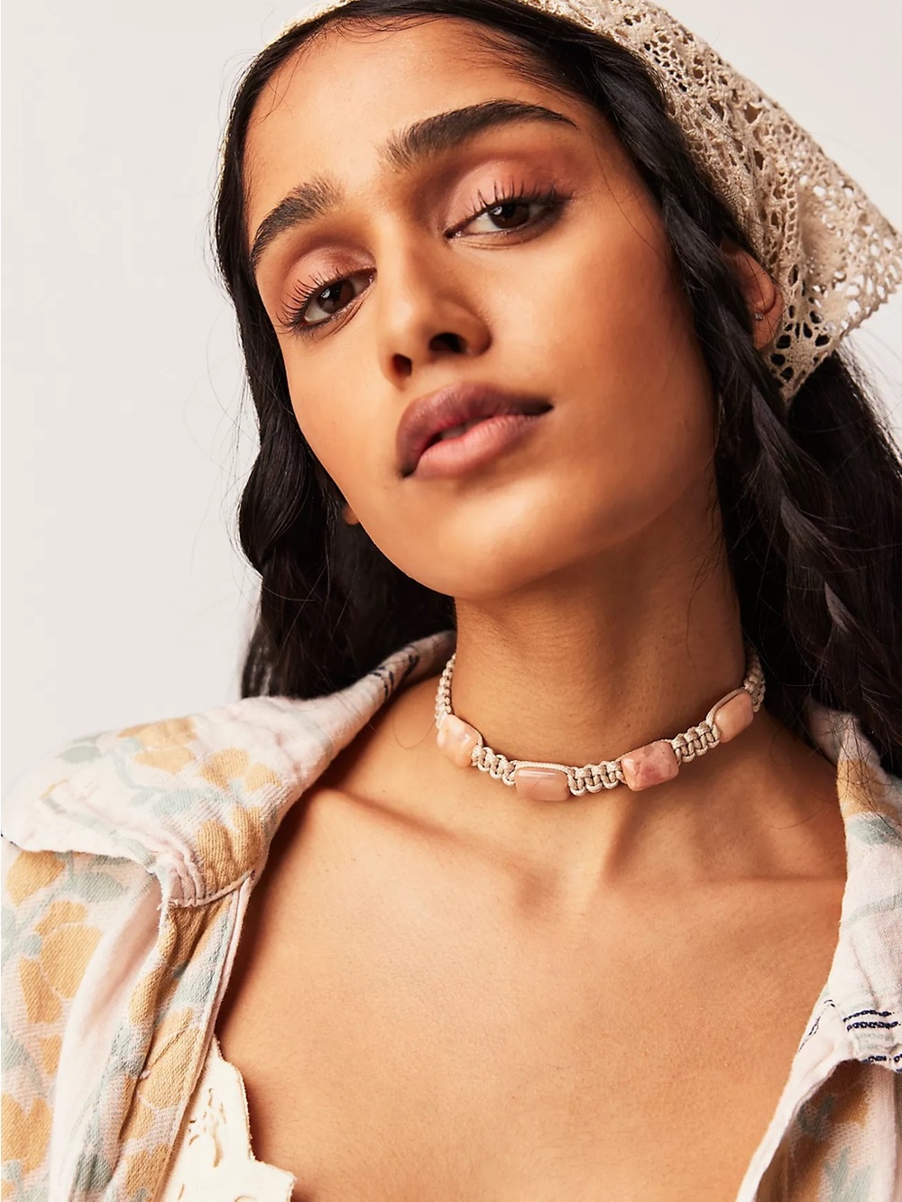 Free People Sweet Carolina Choker Necklace Bundle of 4 - Picture 2 of 6